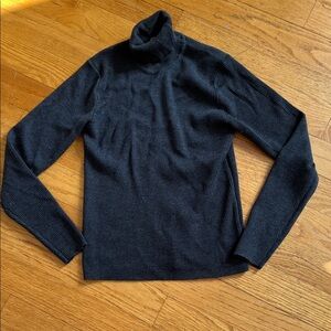 L.L. Bean Charcoal Turtleneck Sweater